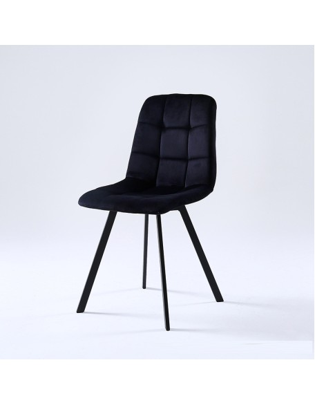 Home light luxury dining chair leisure backrest chair velvet bedroom makeup dressing chair Home light luxury dining chair leisure backrest chair velvet bedroom makeup dressing chair