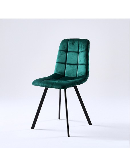 Home light luxury dining chair leisure backrest chair velvet bedroom makeup dressing chair Home light luxury dining chair leisure backrest chair velvet bedroom makeup dressing chair