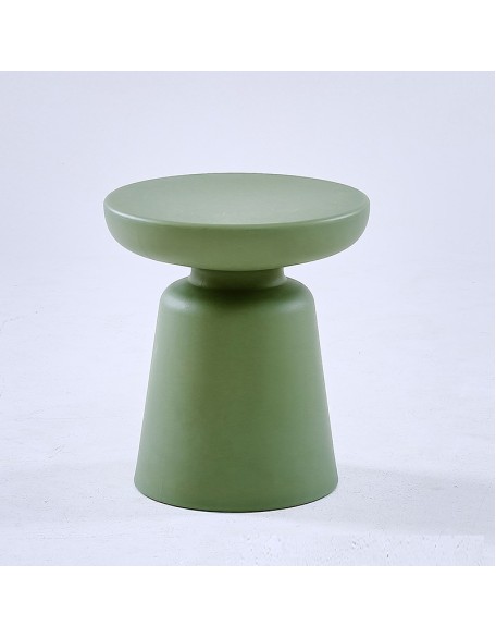 Modern minimalist side table round small household plastic coffee table living room round table Modern minimalist side table round small household plastic coffee table living room round table