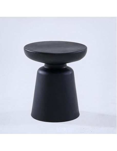 Modern minimalist side table round small household plastic coffee table living room round table Modern minimalist side table round small household plastic coffee table living room round table