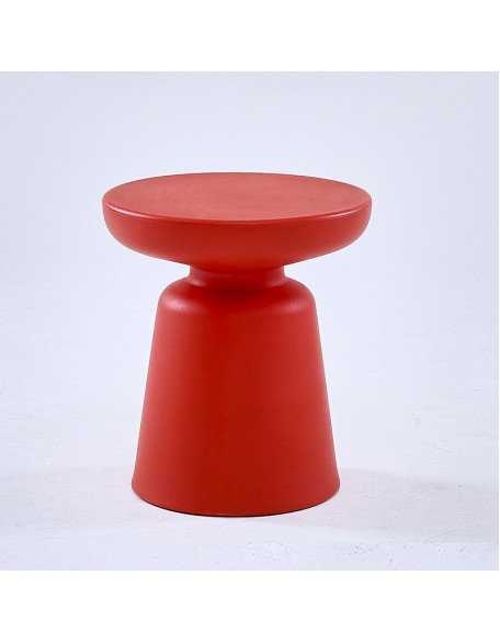 Modern minimalist side table round small household plastic coffee table living room round table Modern minimalist side table round small household plastic coffee table living room round table